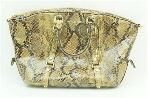 michael kors tasche schlangenoptik